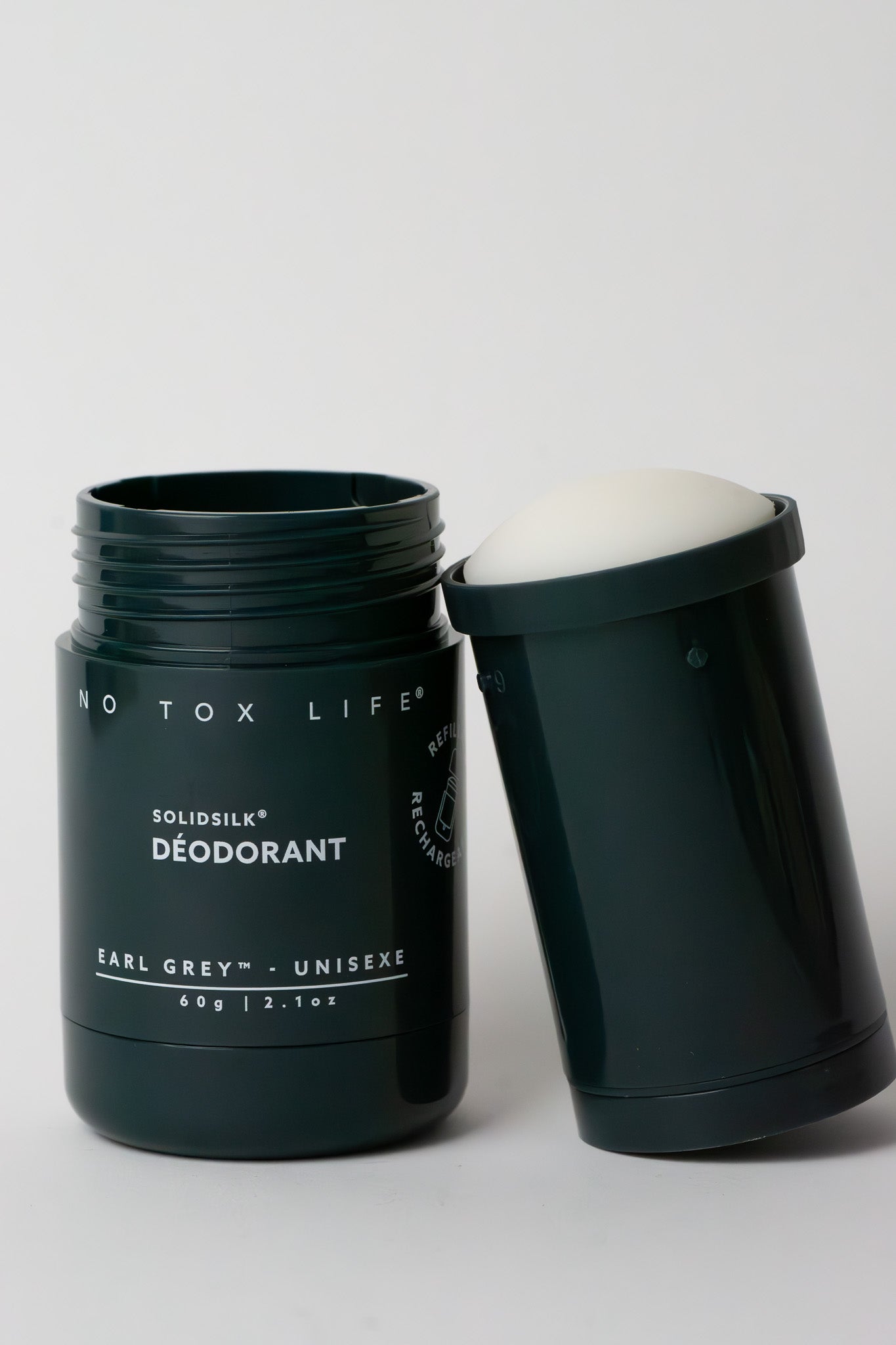 SOLIDSILK® Refillable Deoderant - Extra Strength - Earl Grey