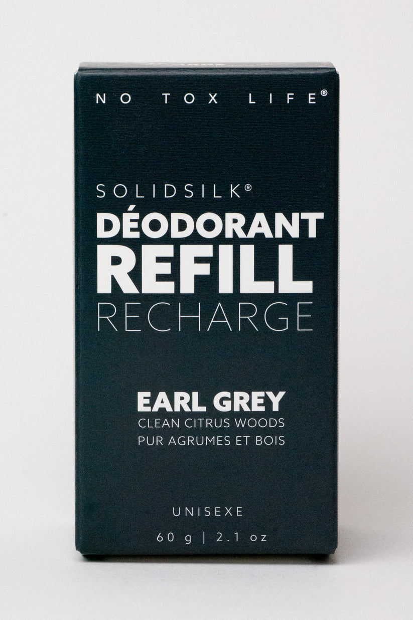 SOLIDSILK® Deoderant Refill Capsule - Extra Strength - Earl Grey