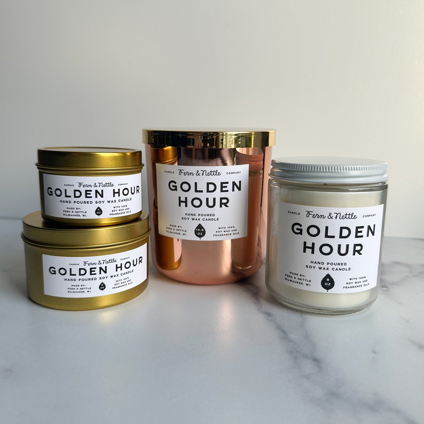 Fern & Nettle Golden Hour Candle