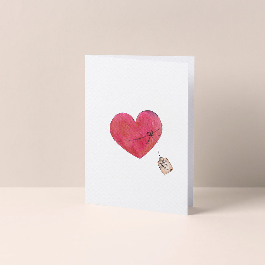 Love You Heart Card