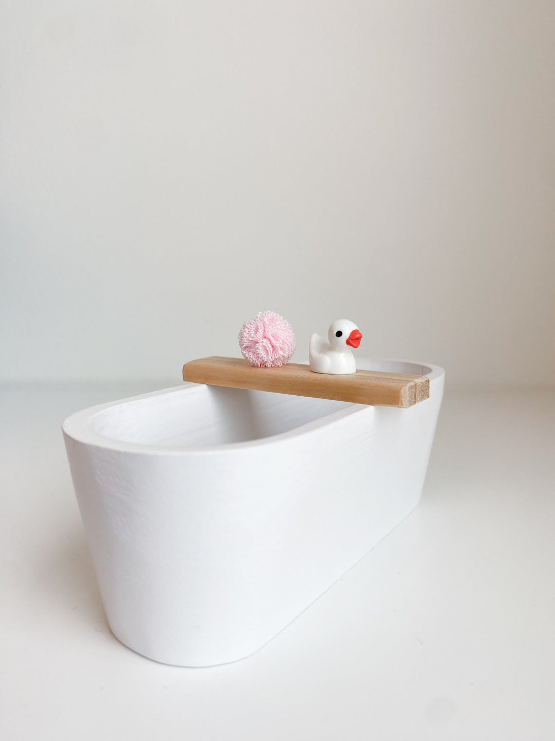 Dollhouse Tub Bar + Loofah + Duck