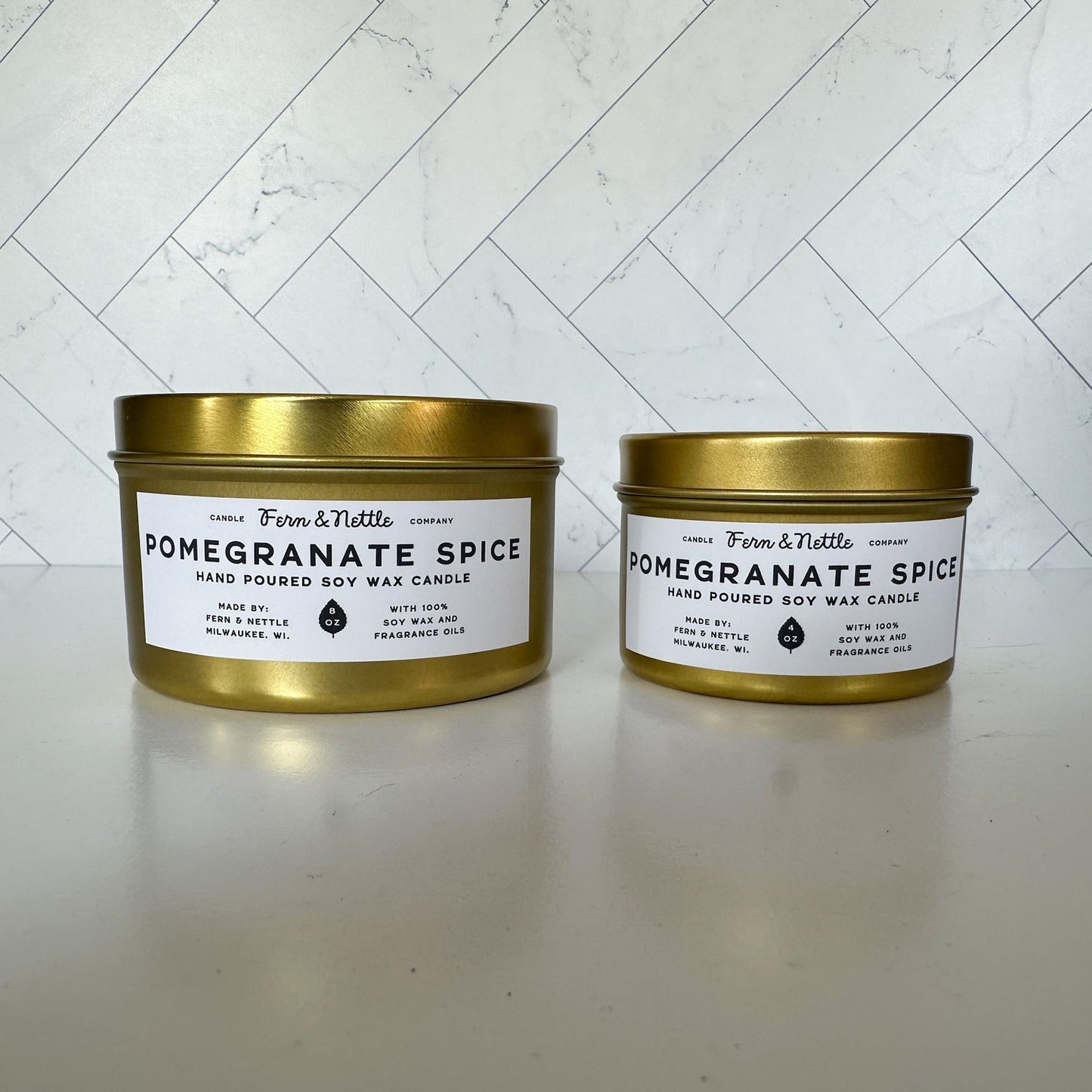 Fern & Nettle Pumpkin + Persimmon Candle