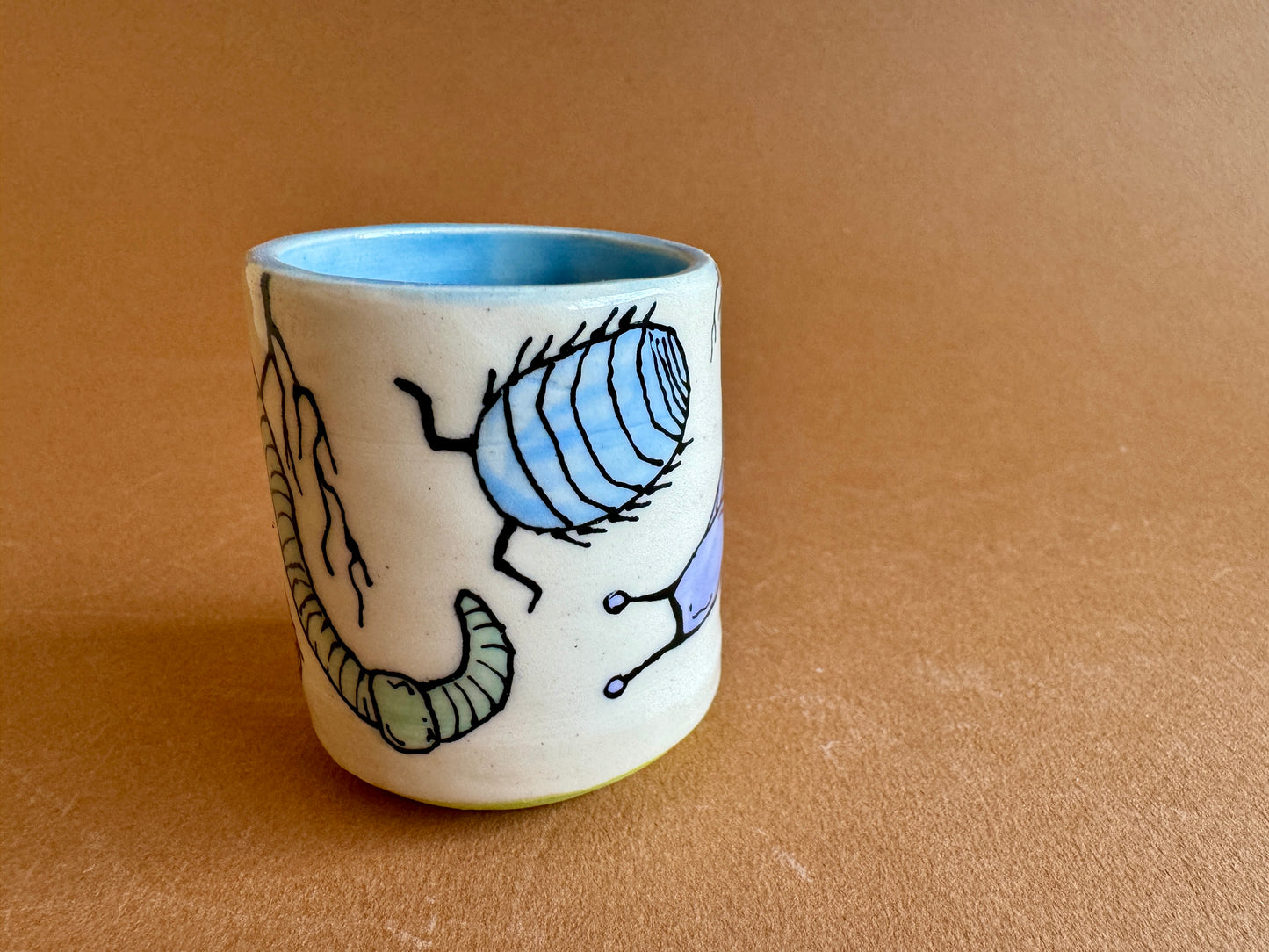 Little Ceramic Bug Cups