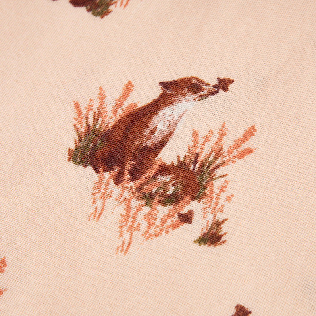 Floral Fox Organic Cotton Dress & Bloomer Set