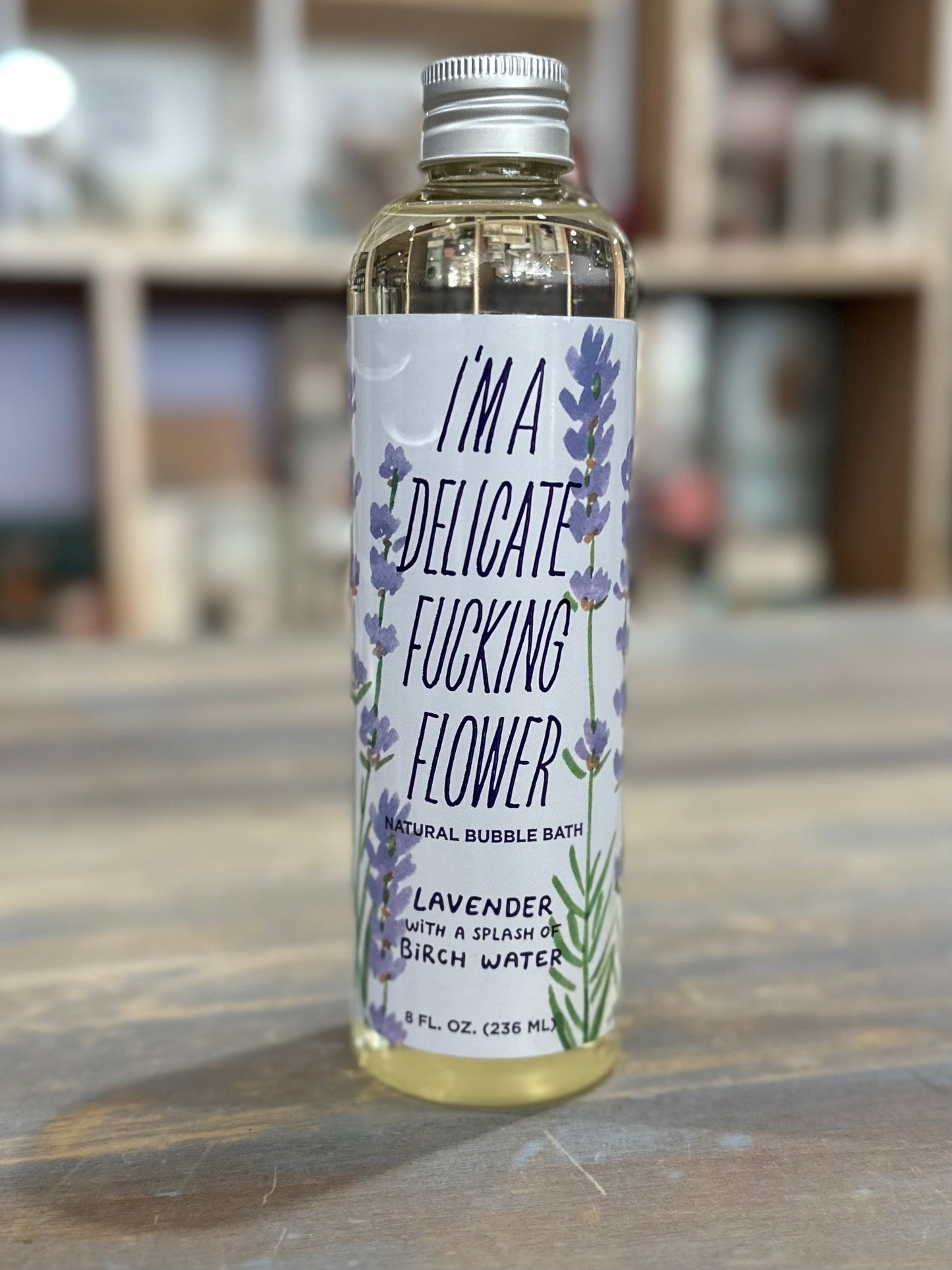 Delicate Fucking Flower Natural Bubble Bath