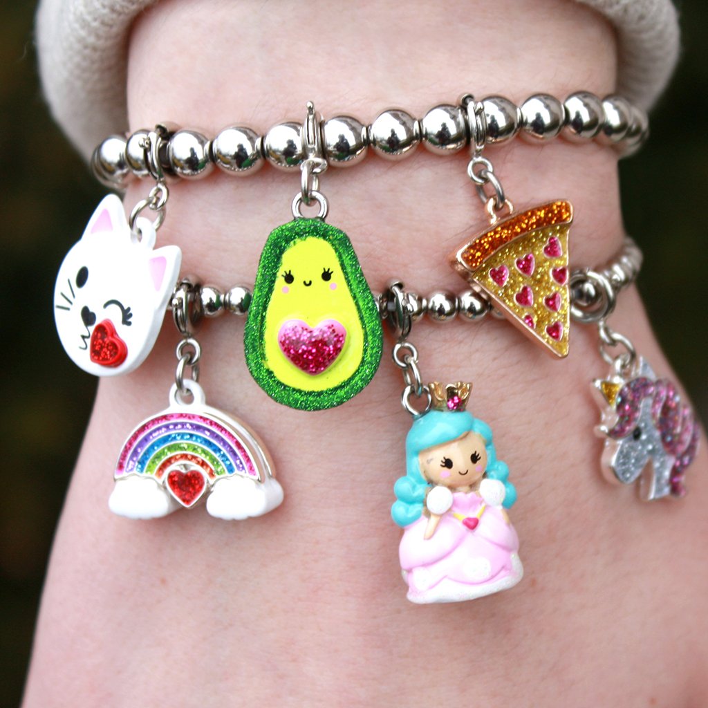 Charm It Silver Stretch 4mm Bracelet