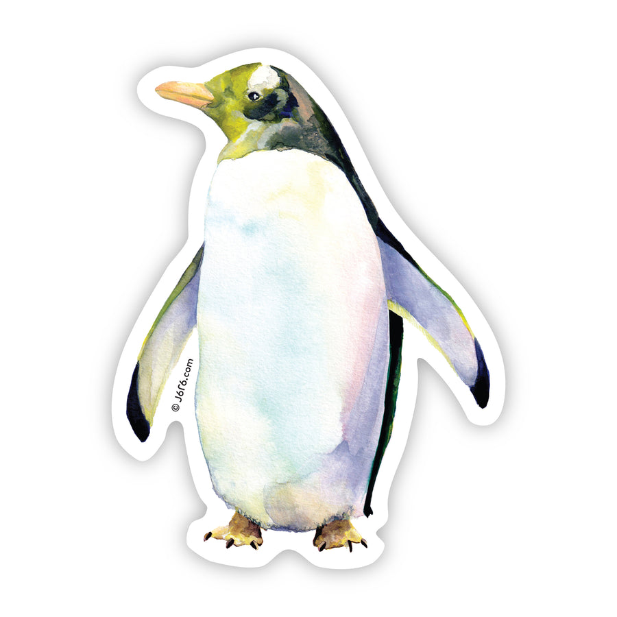 Penguin Sticker By J6R6
