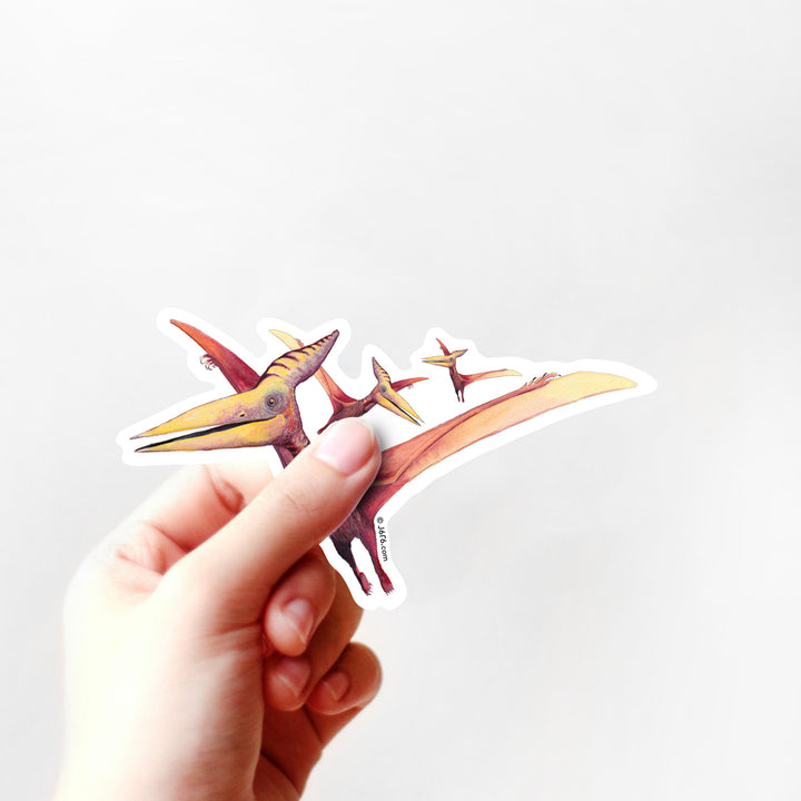 Pteranodon Sticker by J6R6