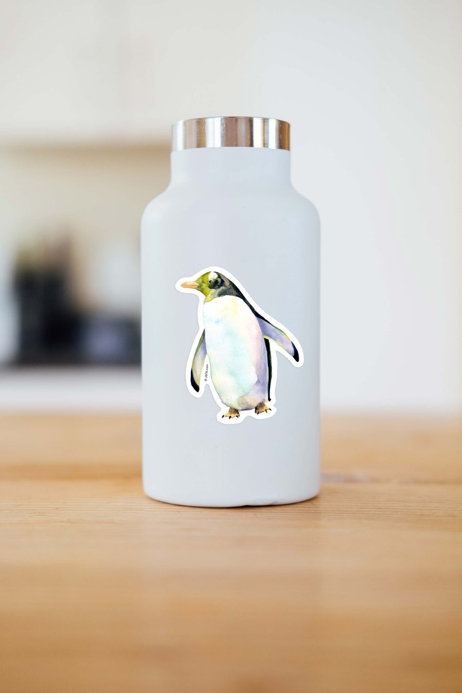 Penguin Sticker By J6R6