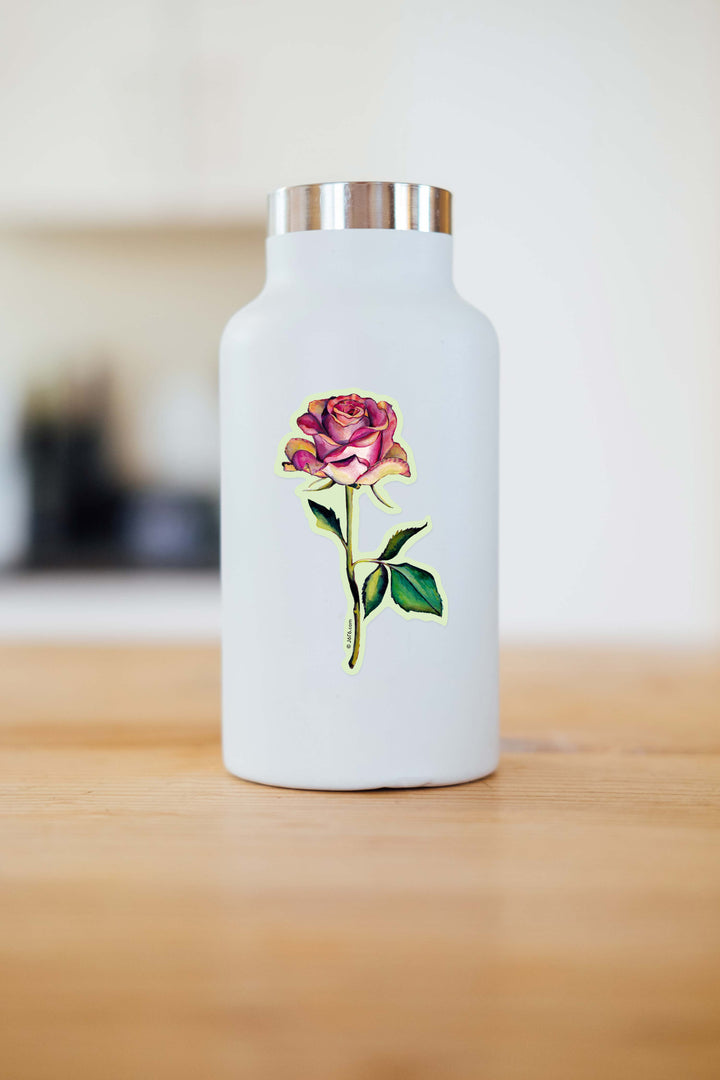 Pink Rose Sticker