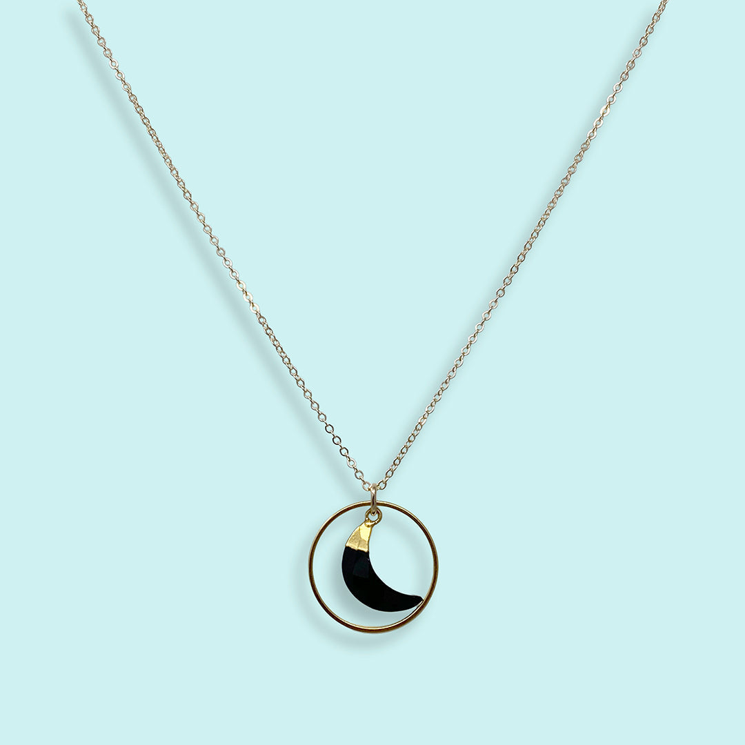 Moon Halo Necklace