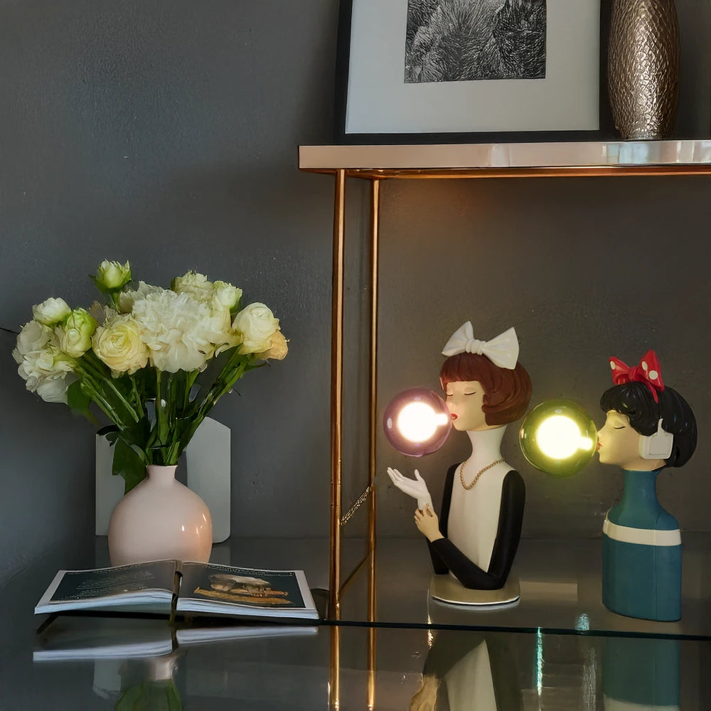 Bubble Girl Lamp - Parisian Collection