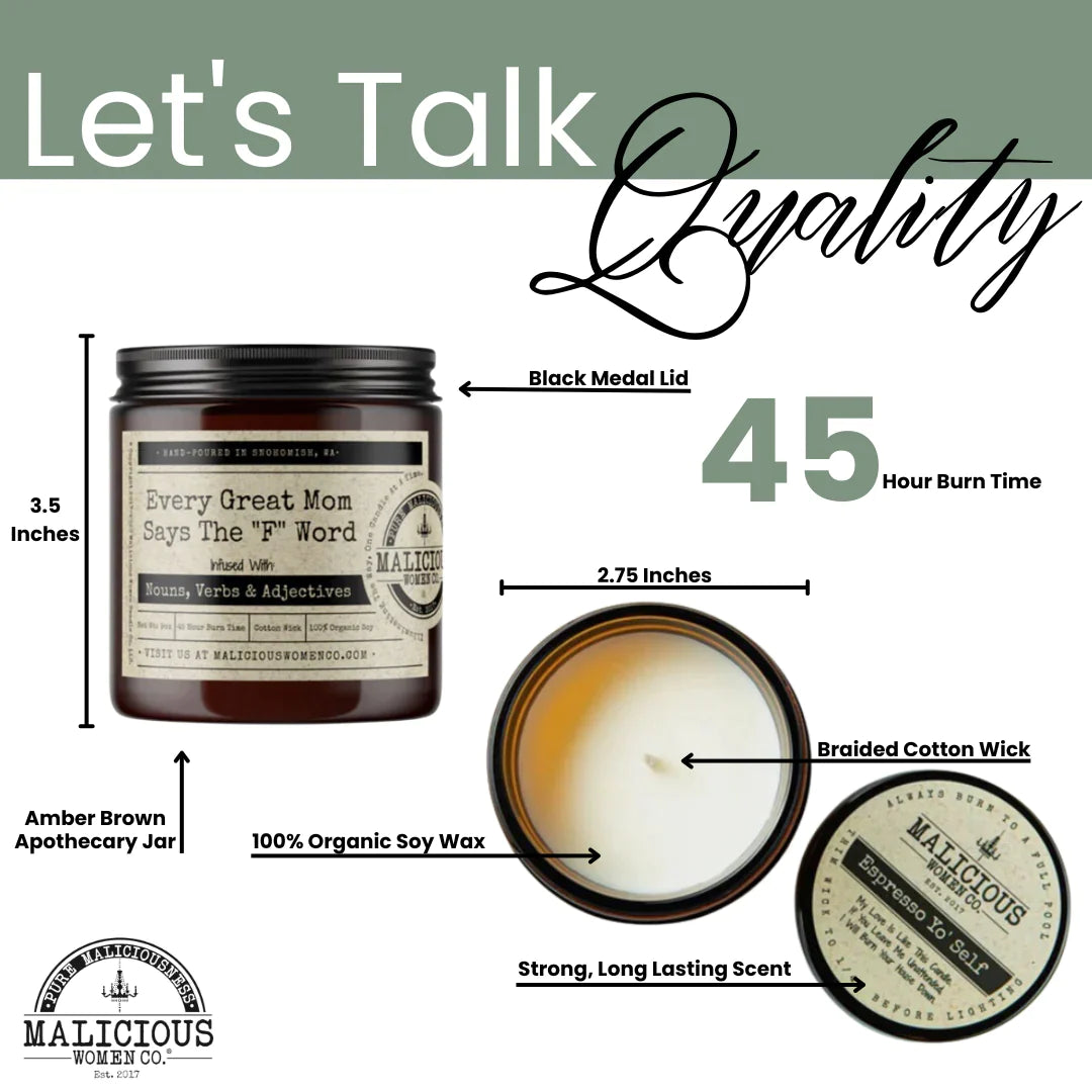 I'm Ducking Sick Of This Shot! Candle