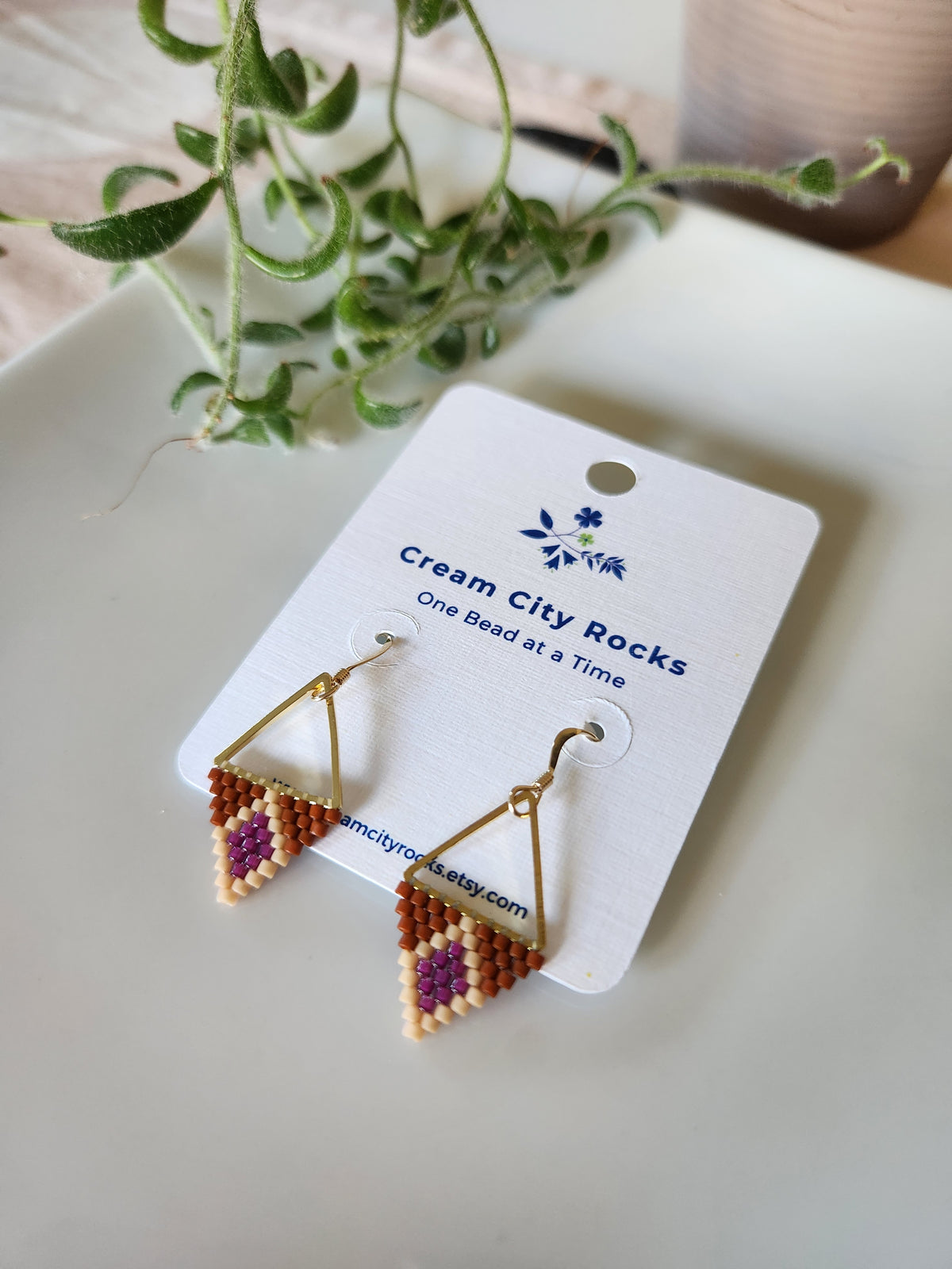Real Milwaukee Fall Earrings