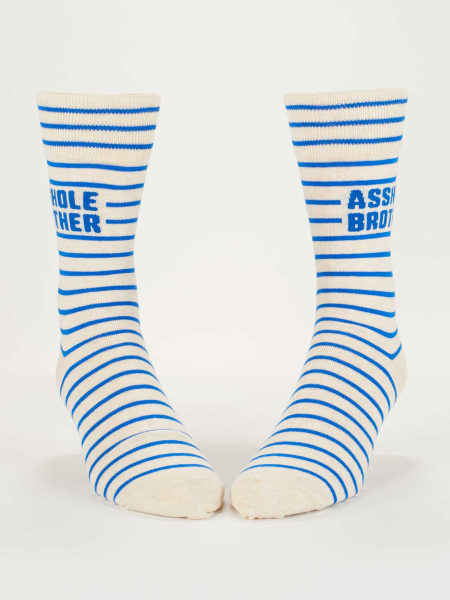 Asshole Brother Men's Crew Socks