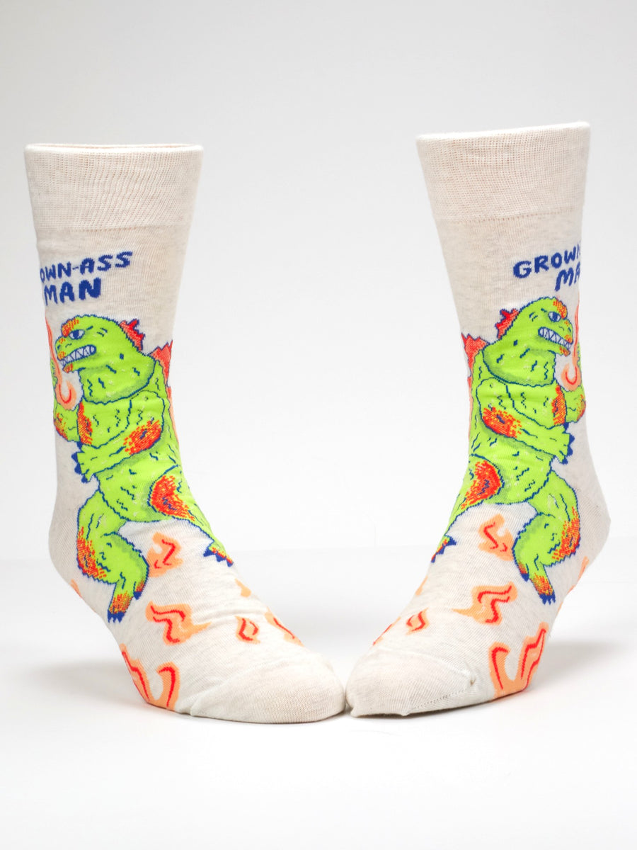 Grown-Ass Man Men's Crew Socks