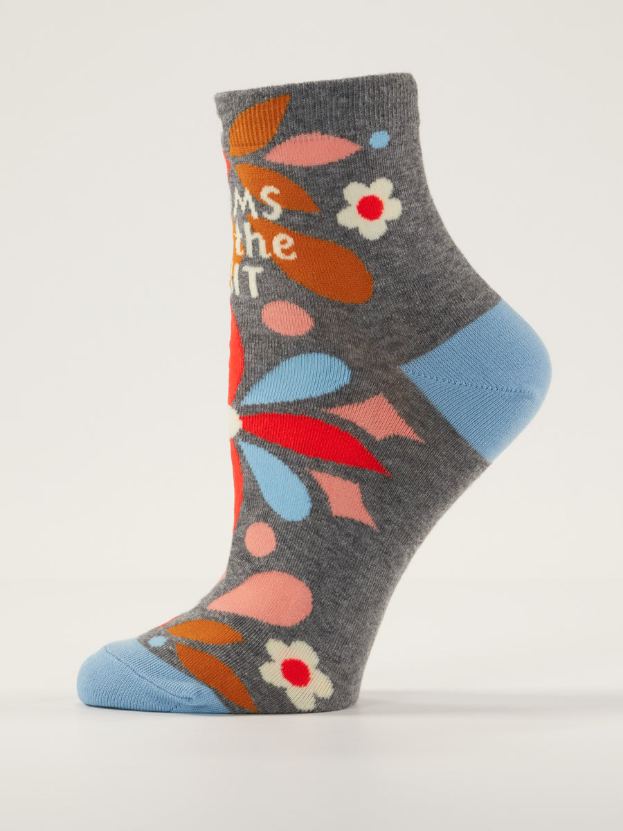 Moms Are The Shit Ankle Socks