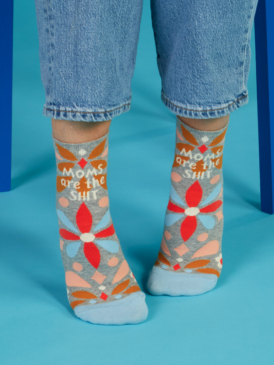 Moms Are The Shit Ankle Socks