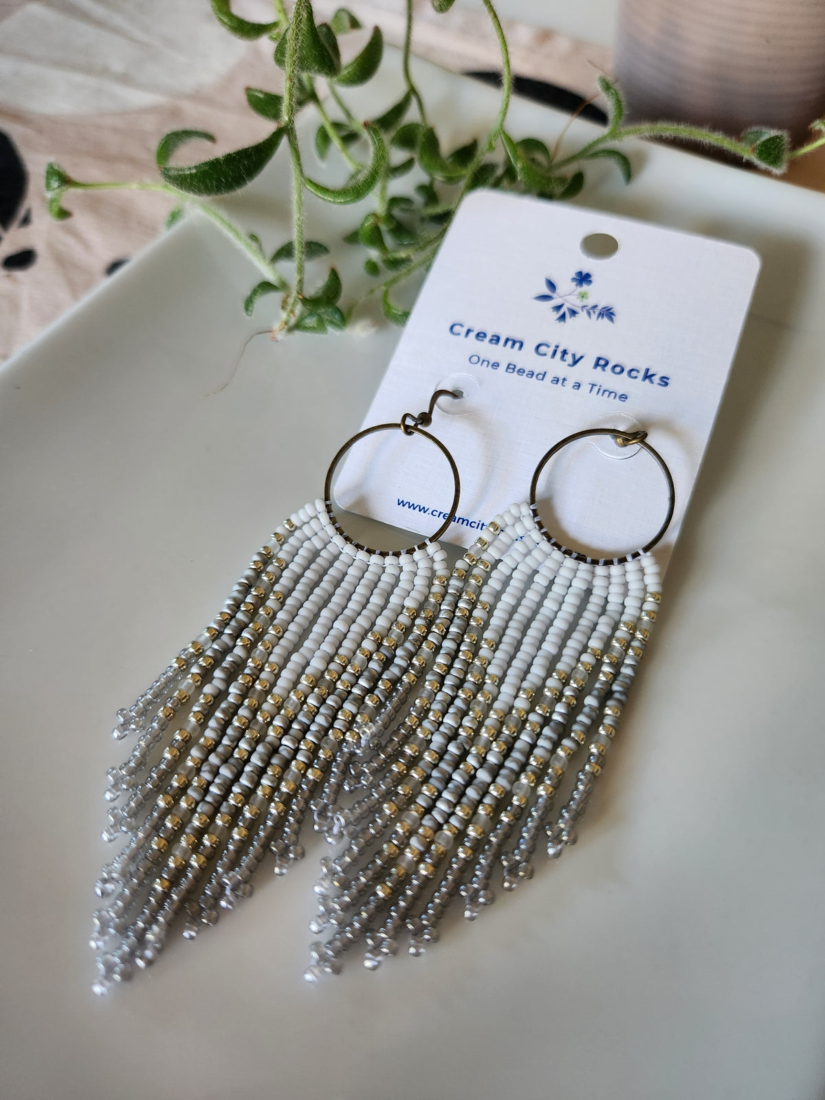 Snowball Earrings