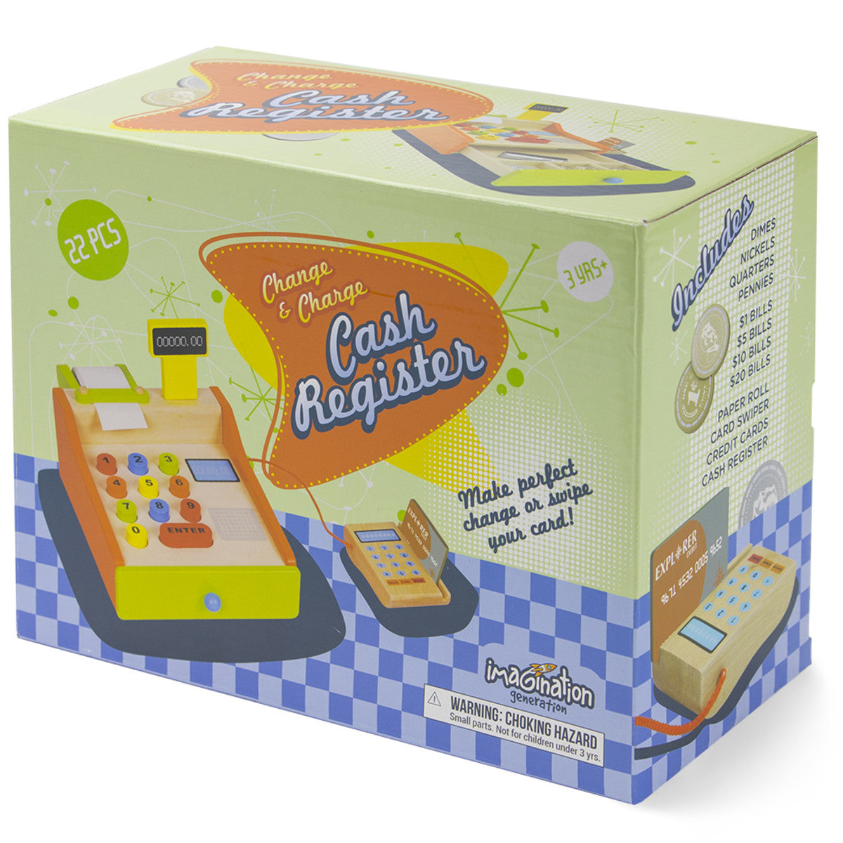 Change & Charge Cash Register