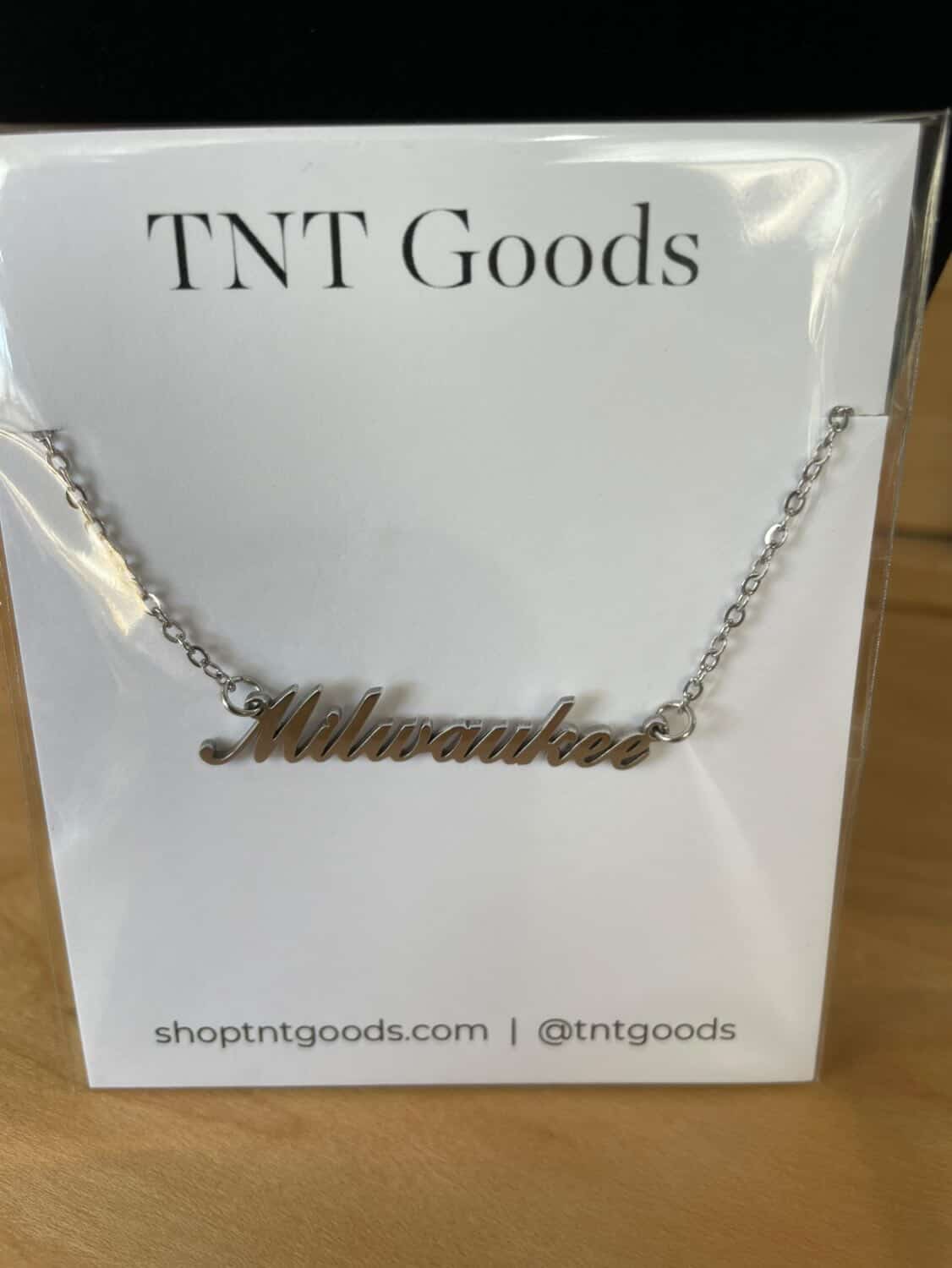 Silver Milwaukee Necklace