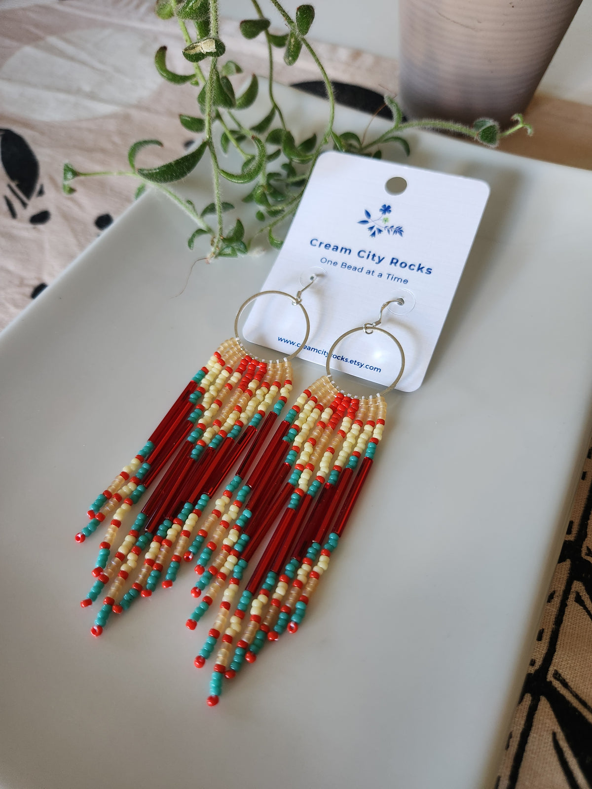 Tequila Sunrise Earrings