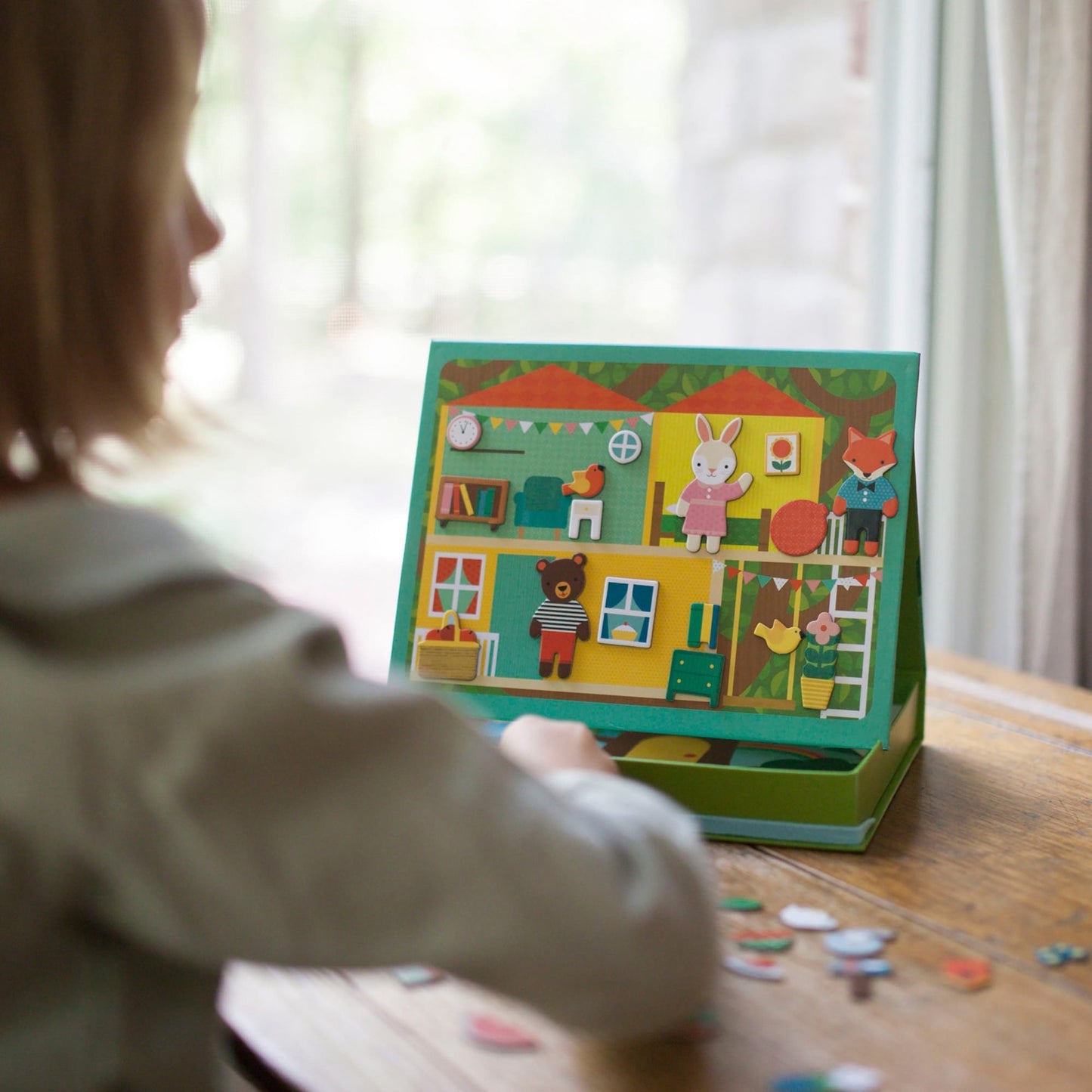 Magnetic Play Scene Treehouse Party