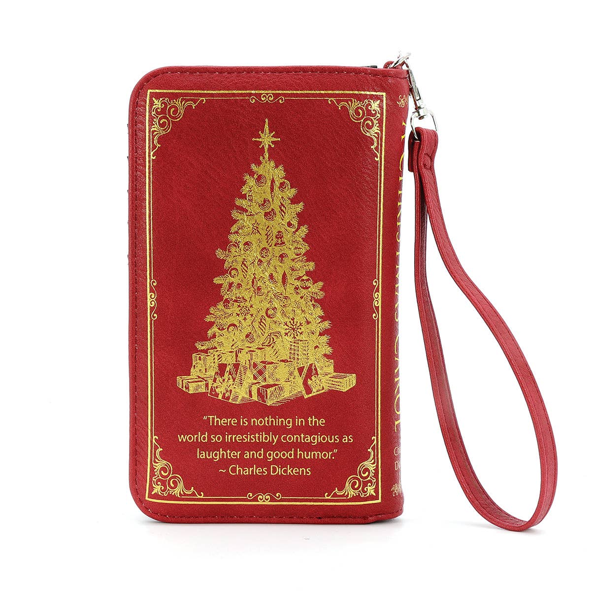 Vintage Cover "A Christmas Carol" Book Wallet Holiday Styles
