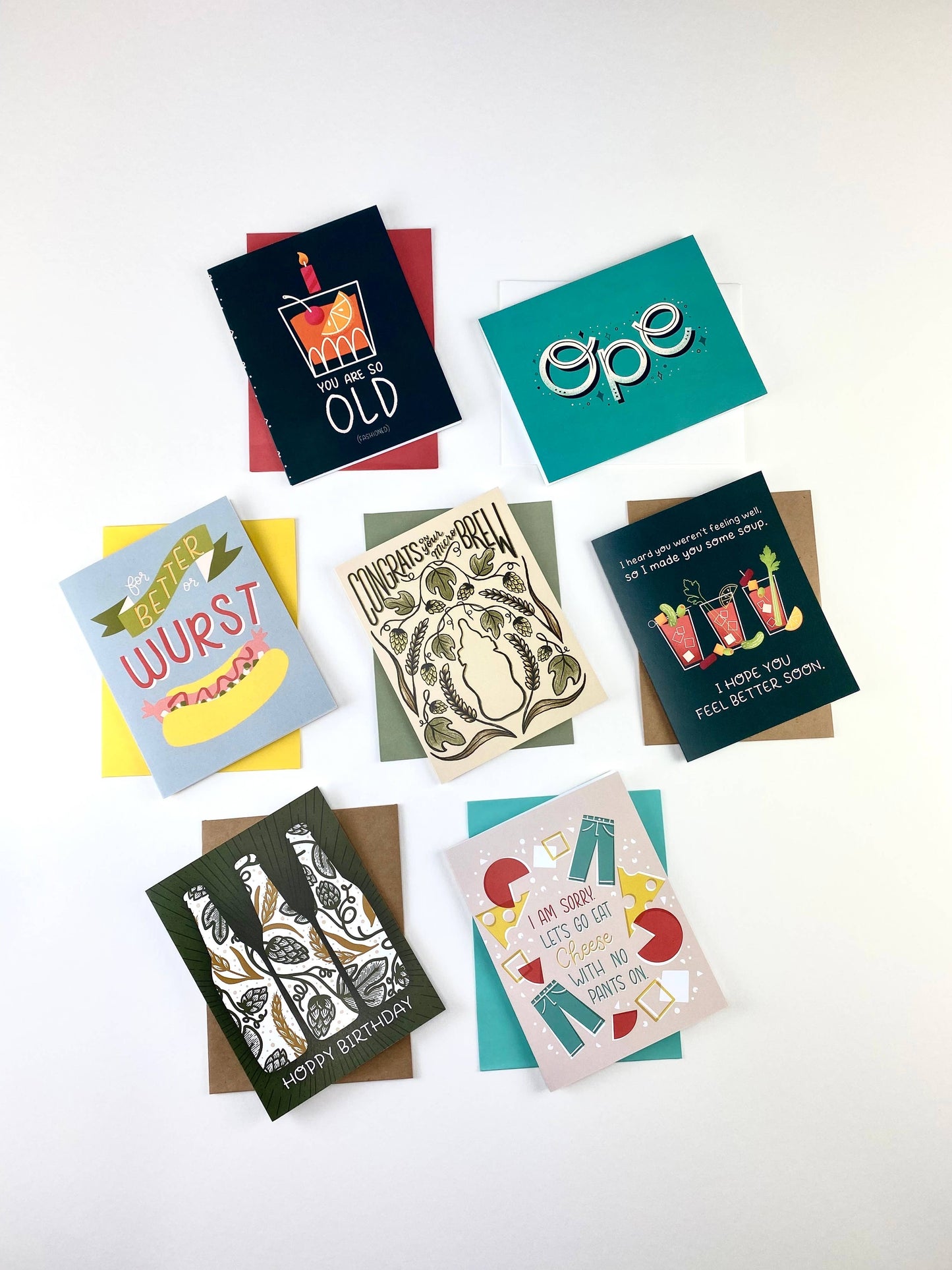 OPE A2 Midwest Note Card