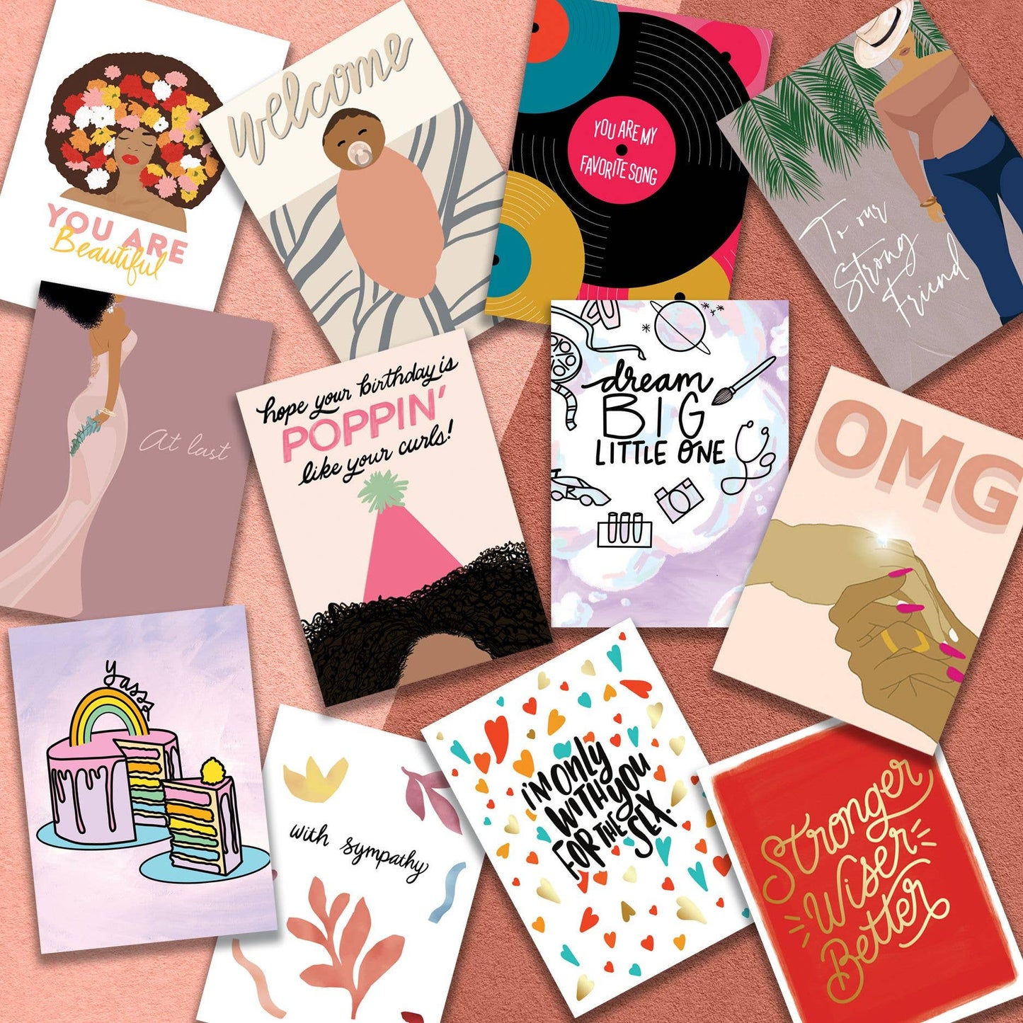Bella Roses Birthday Card