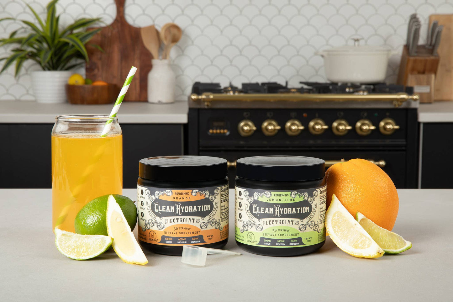 Clean Hydration Electrolytes- Orange- 50 to 100 servings