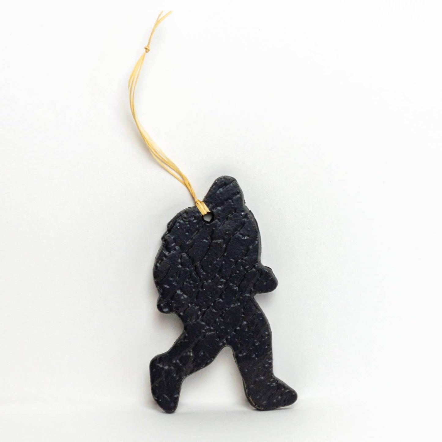 Handmade Ceramic Sasquatch Ornament