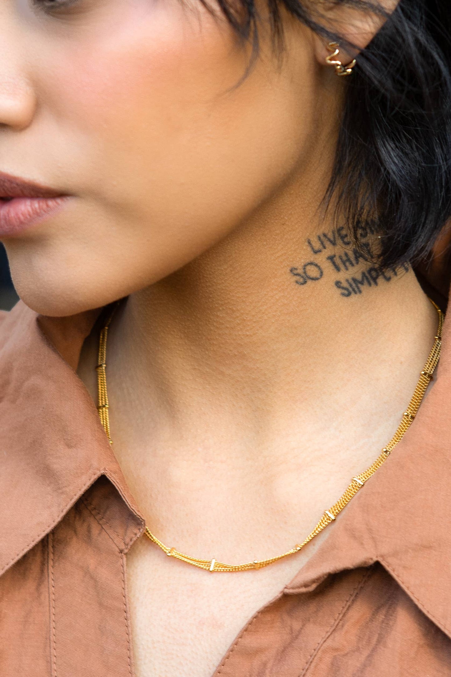 Clayton Satellite Chain Necklace