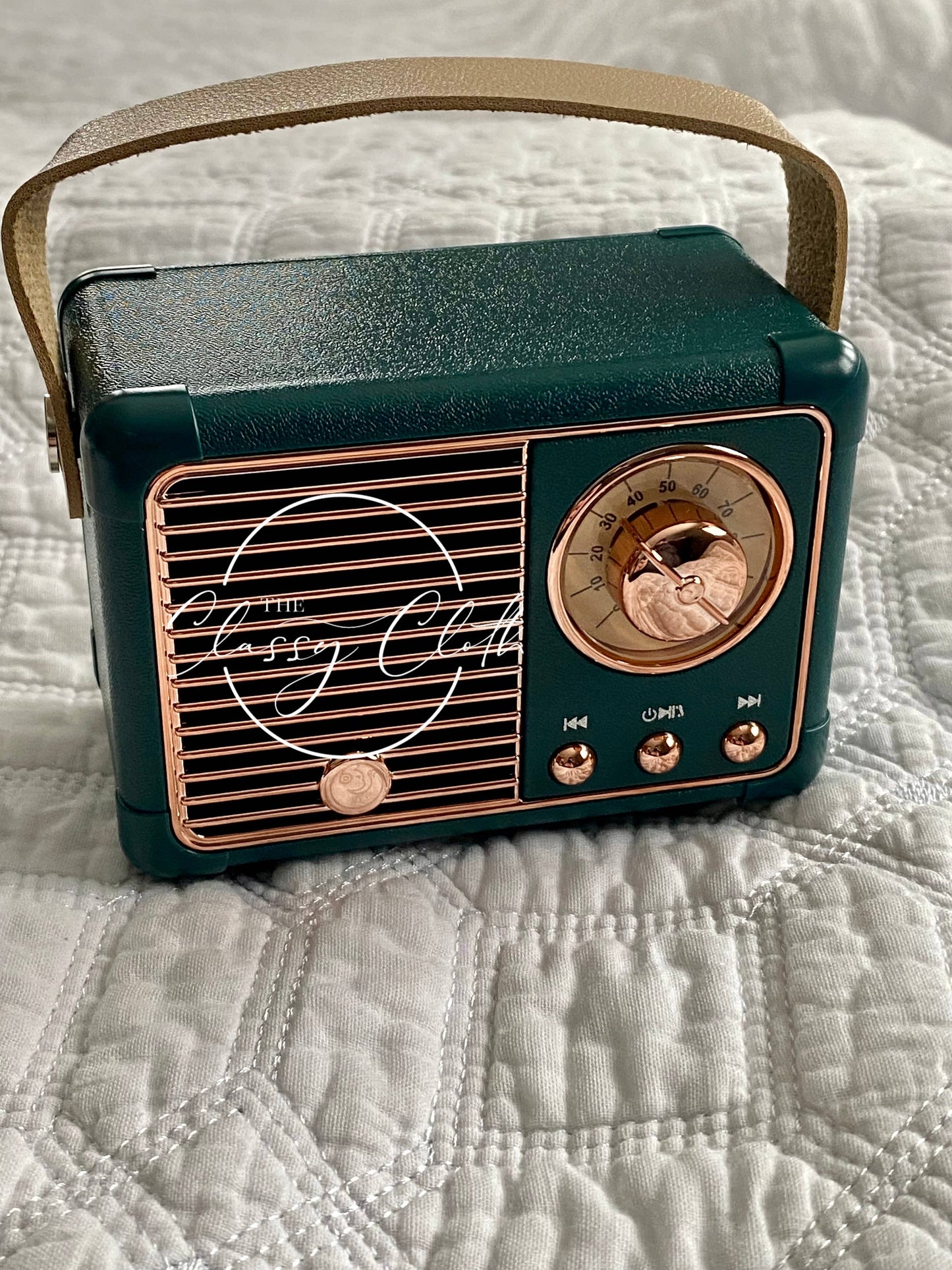 Retro Radio Wireless Speaker - Green