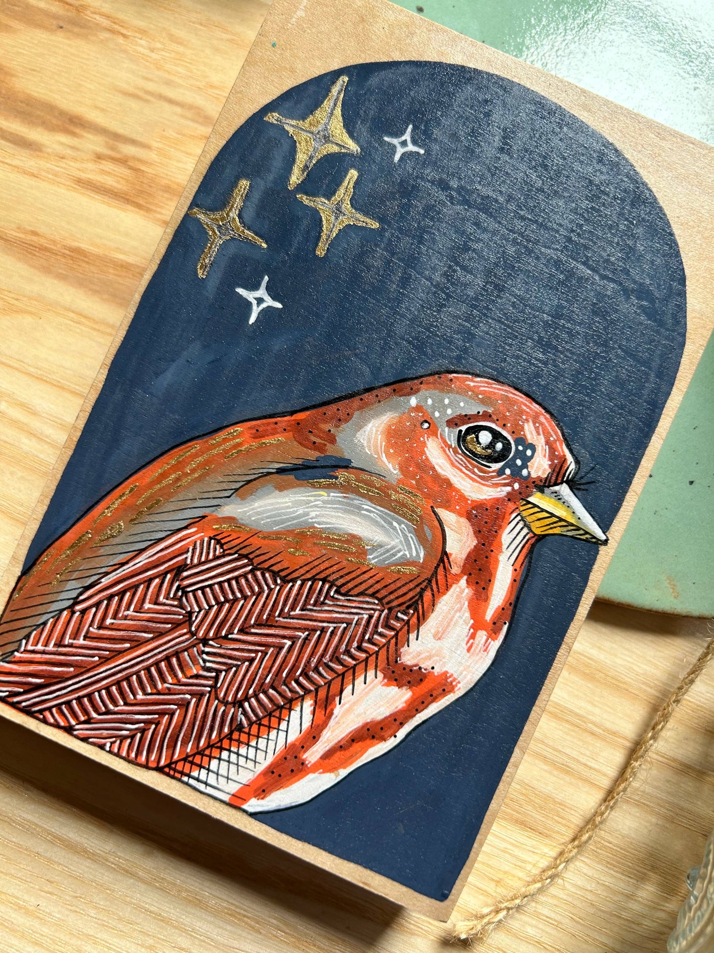 Original Artwork: Fox Sparrow