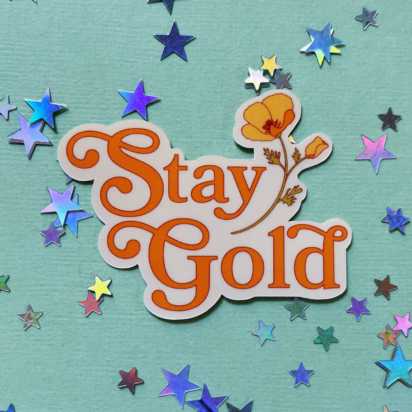 Stay Gold Sticker