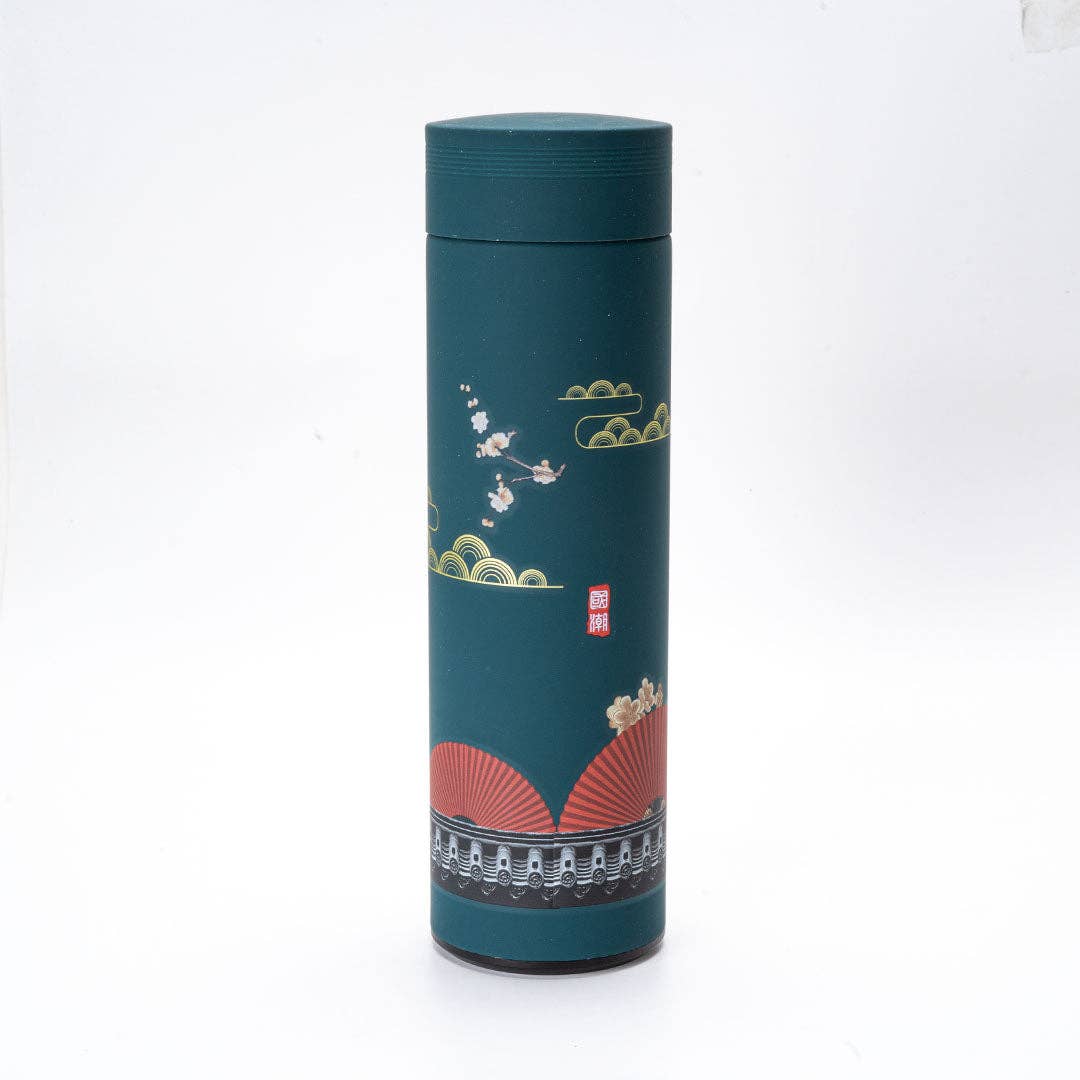 Dark Turquoise 17oz Vacuum Insulated Stainless Steel Thermos Flask