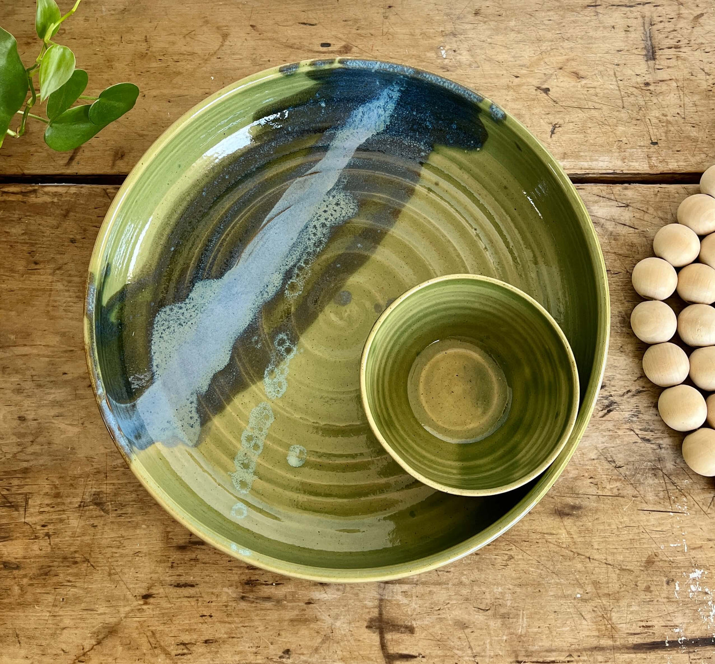 Large Chip And Dip Bowl Large Summer Party Bowl