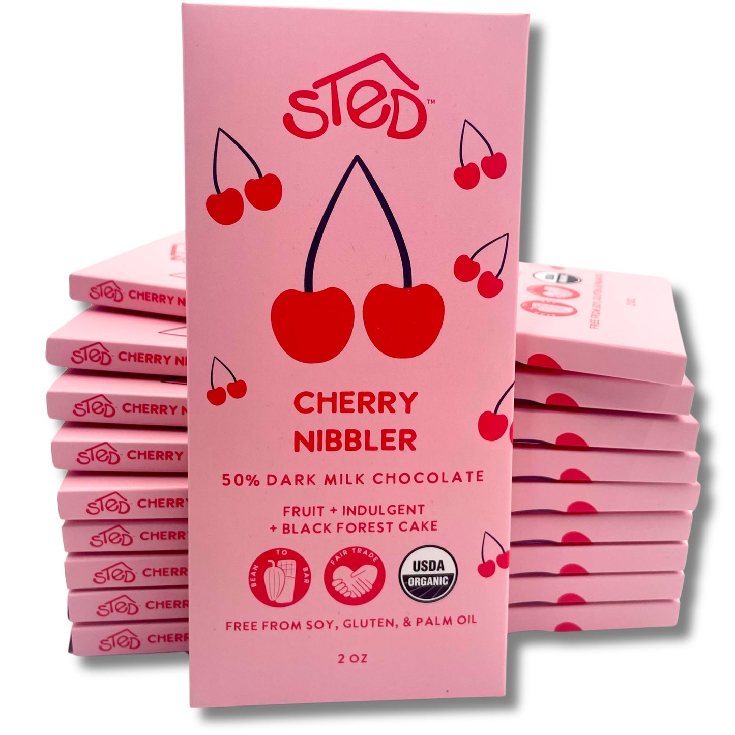 Cherry Nibbler Chocolate Bar