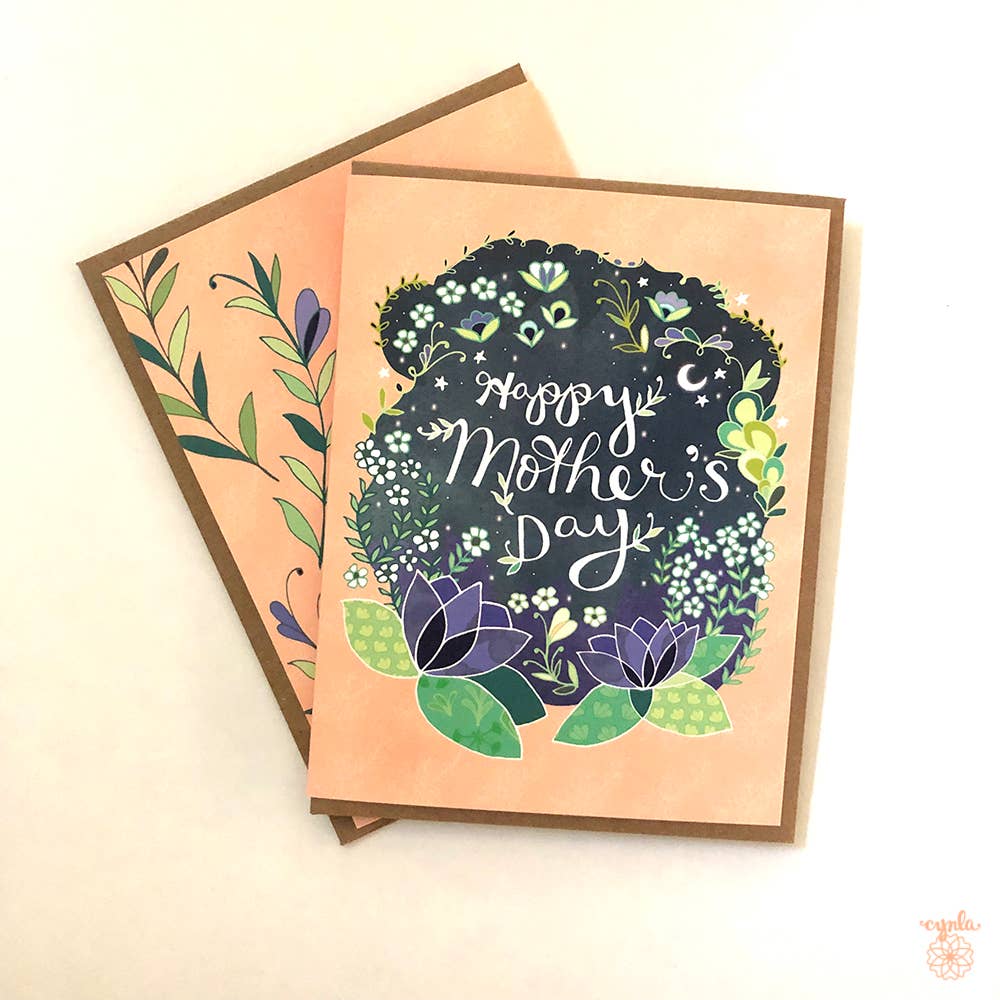 Mother's Day Card Lilies