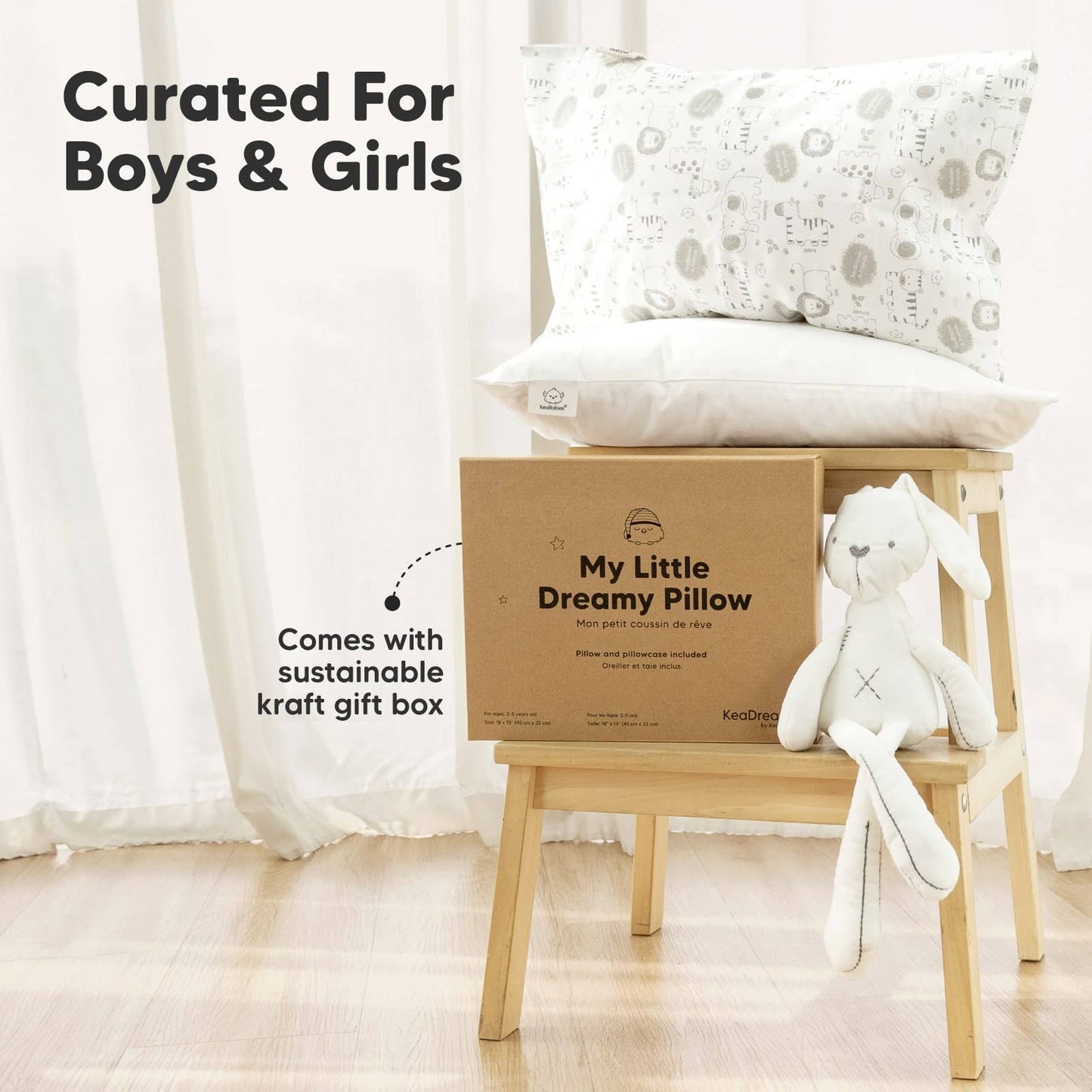 13X18 Toddler Pillow With Pillowcase
