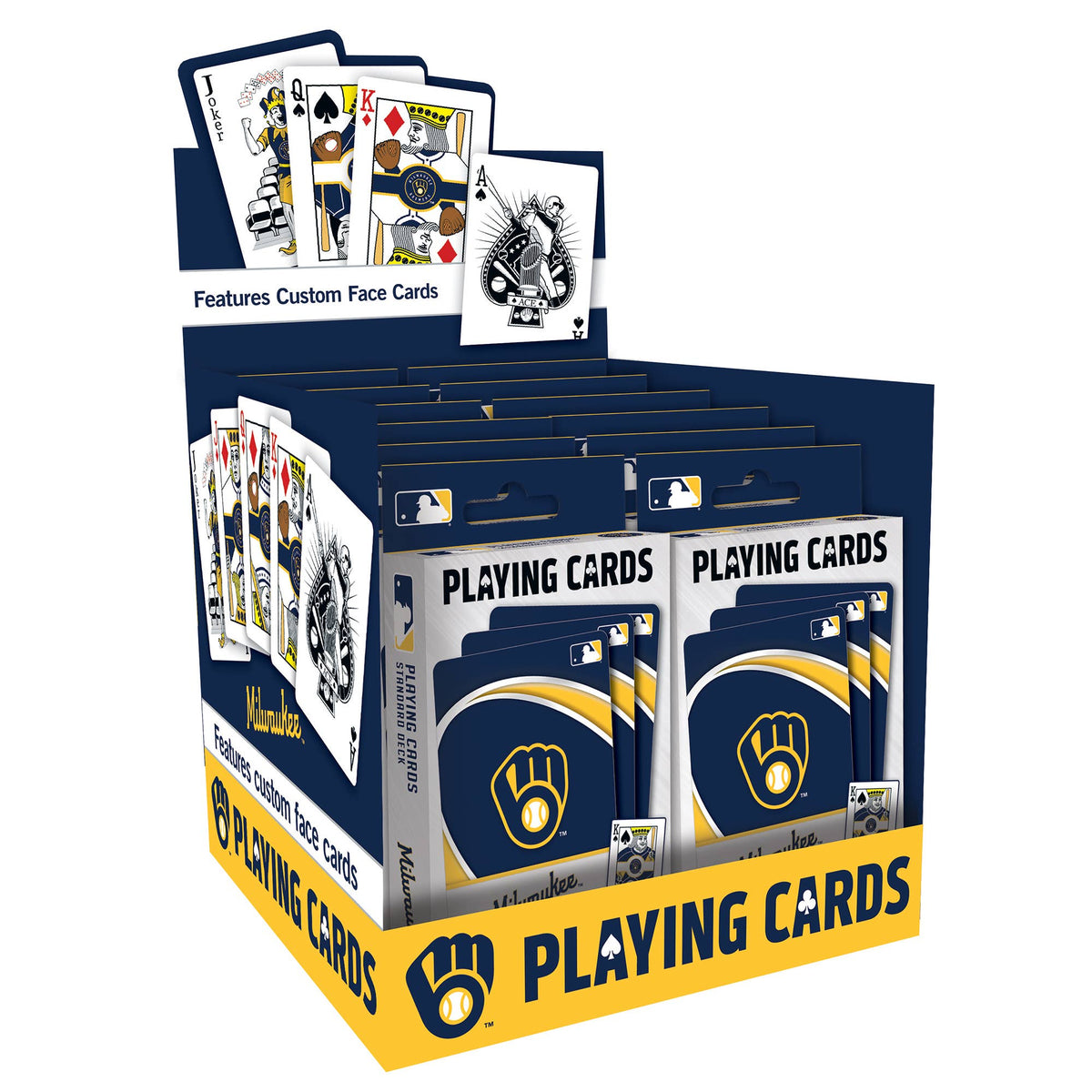 Milwaukee Brewers Playing Cards