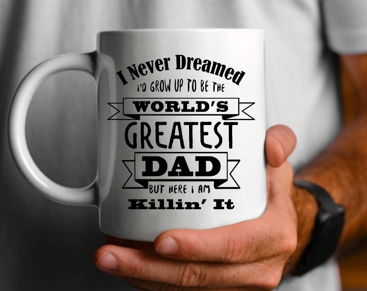 World's Greatest Dad - Funny Father's Day Coffee Mug
