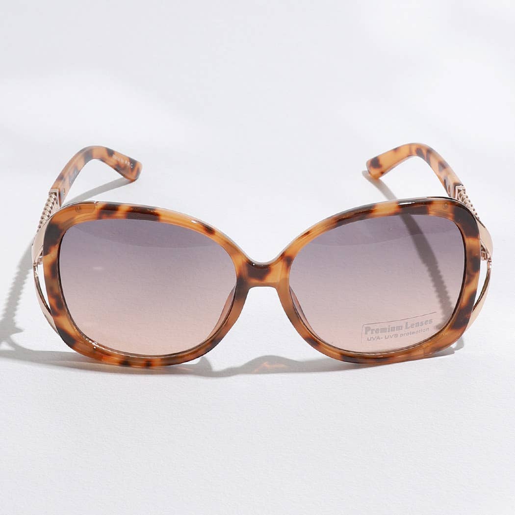 Round Shape Assorted Color Frame Sunglasses
