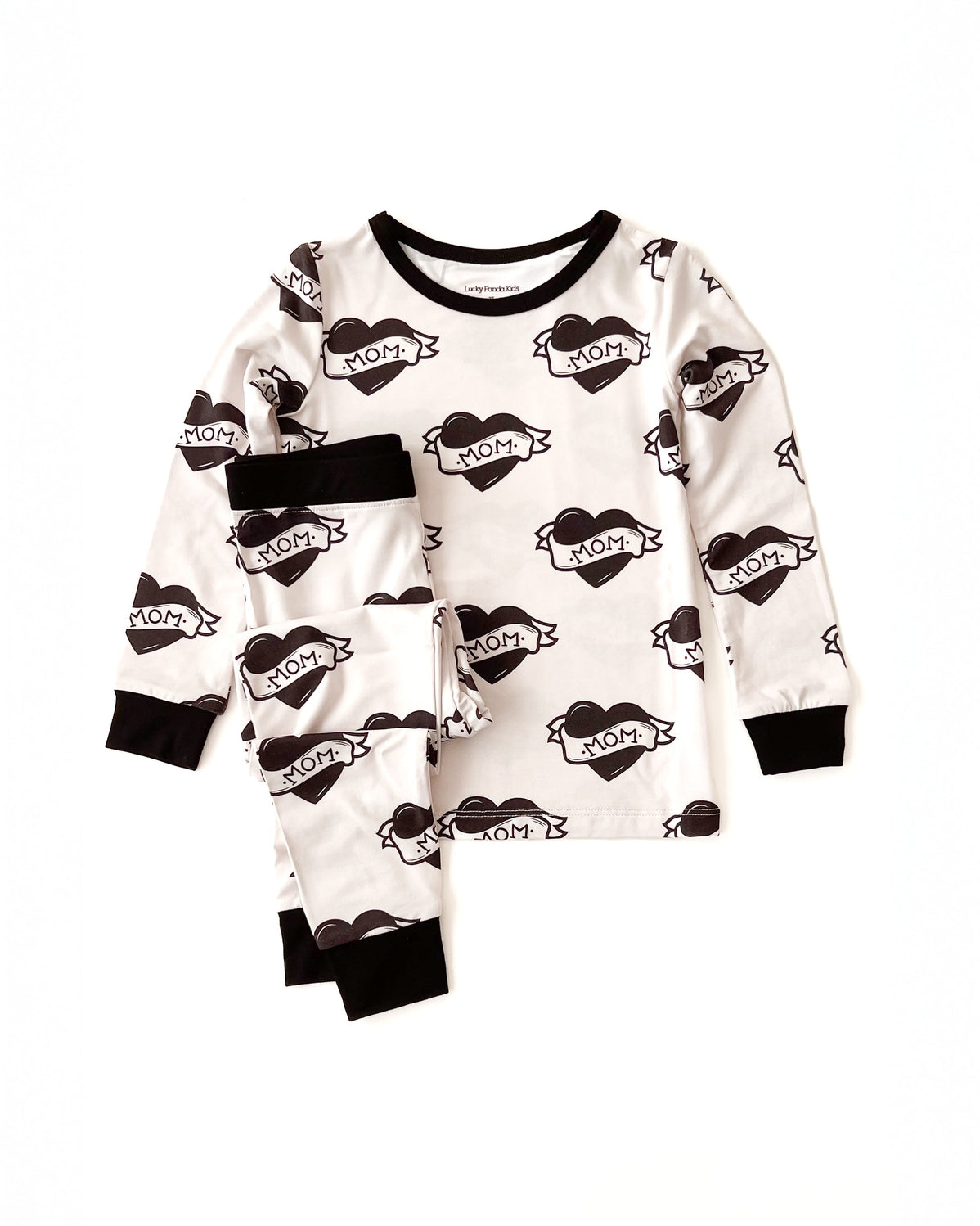 Mom Tattoo Two Piece Pajama Set