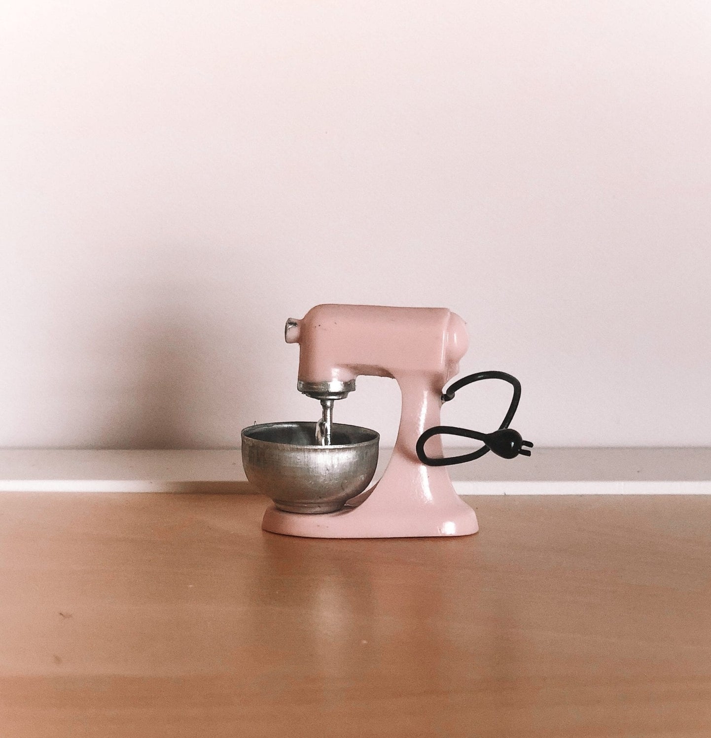 Dollhouse Kitchen Stand Mixer Pink