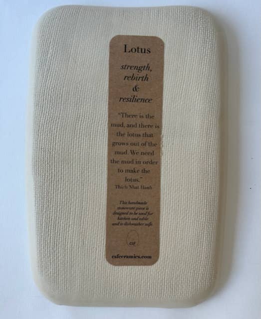 Tray (Rounded): Lotus