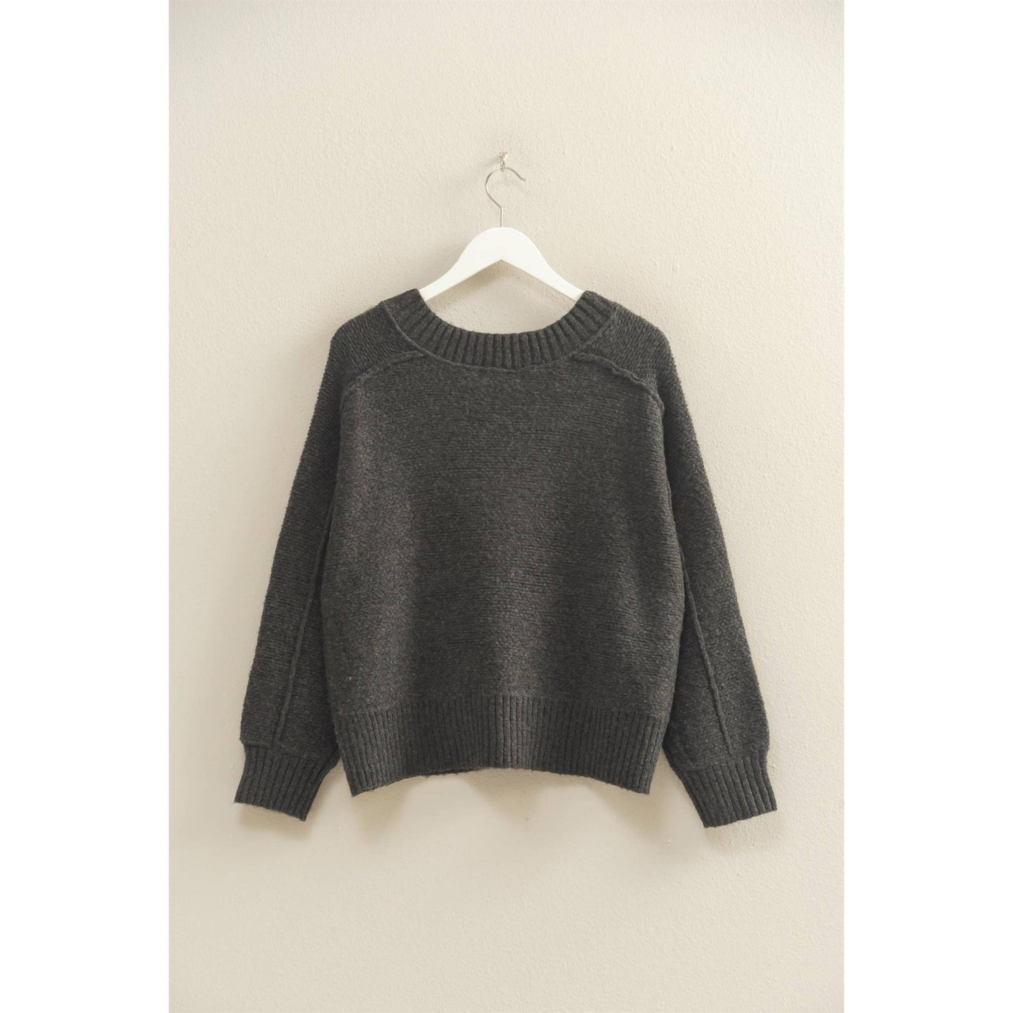 V Neck Pullover Sweater