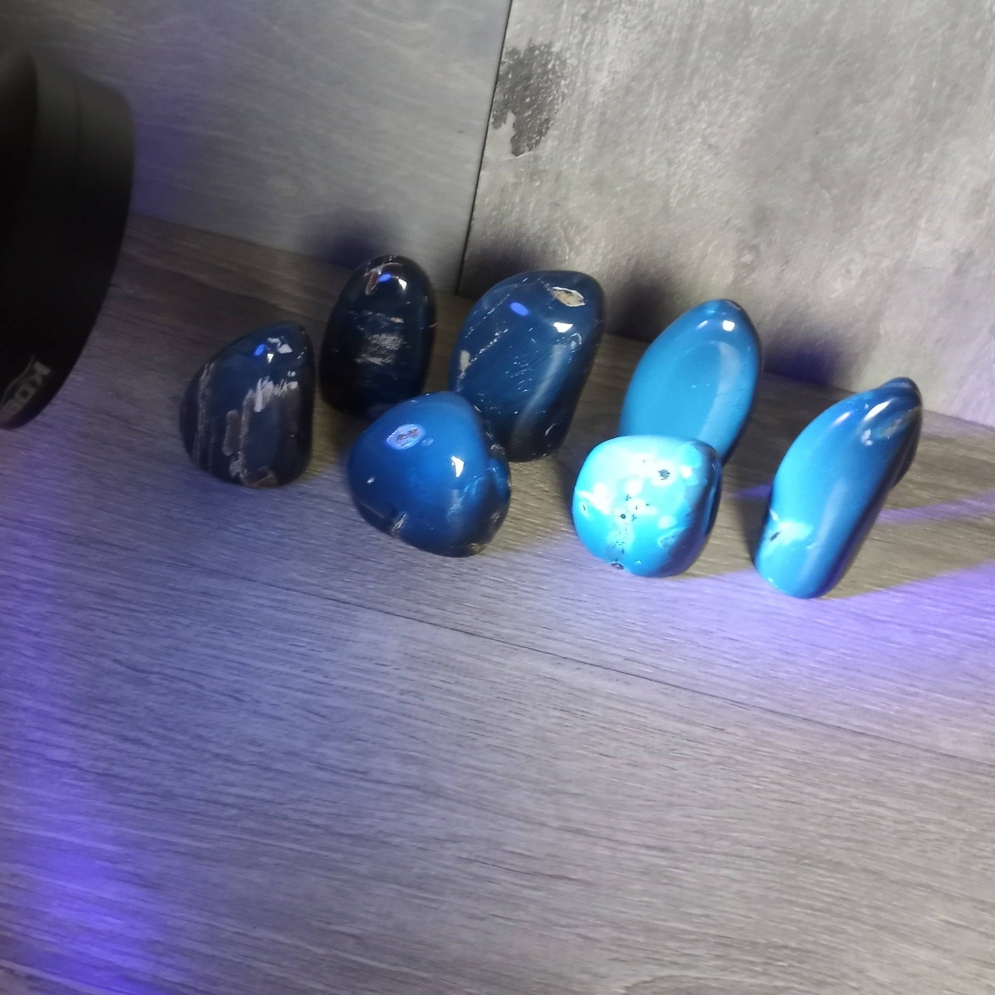 Indonesian Black Amber Freeform for Crystal Shops