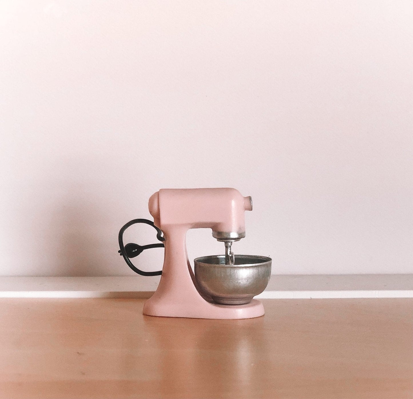 Dollhouse Kitchen Stand Mixer Pink